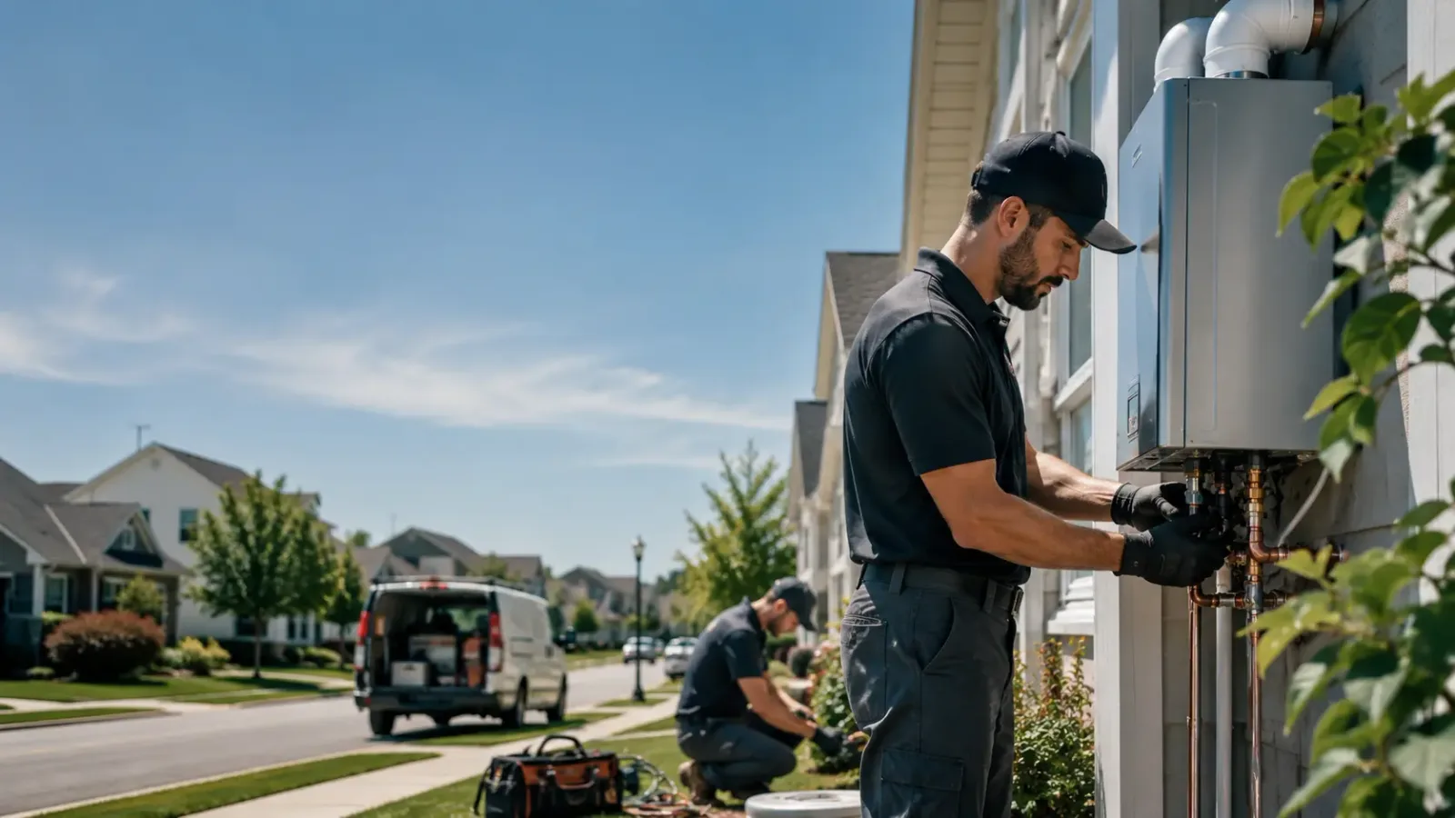 Tankless Water Heater Installation in West Fork, AR